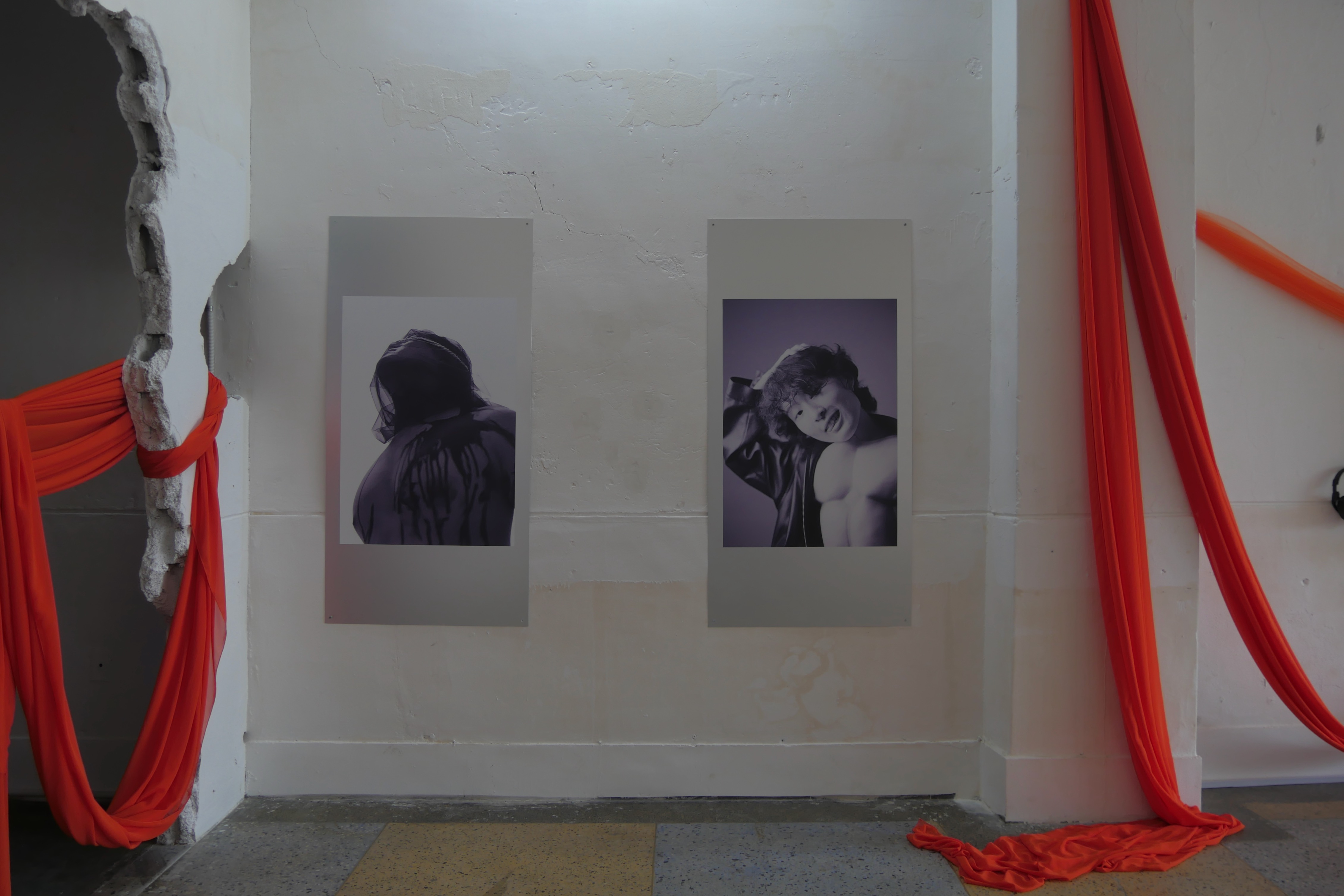 leesima Solo Exhibition: the orange revile